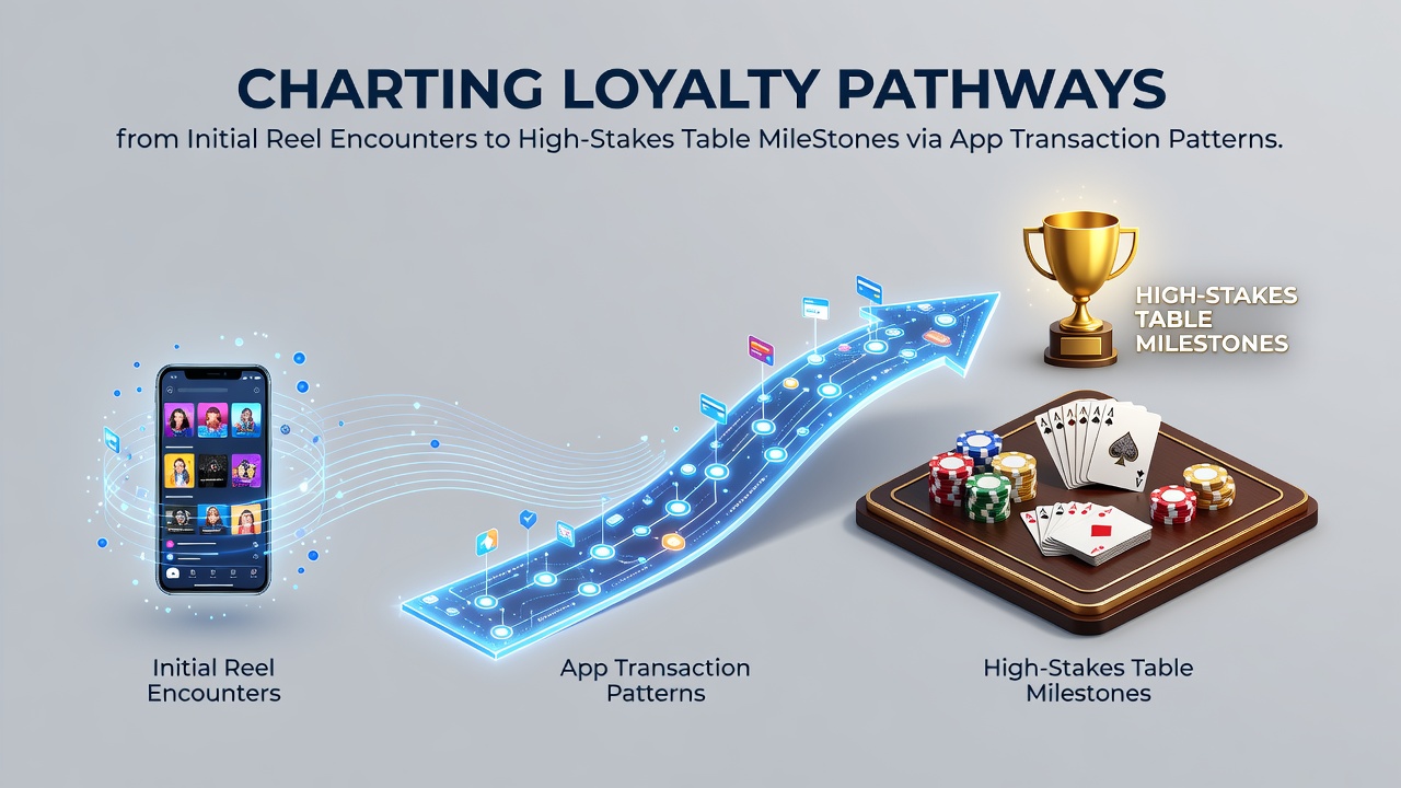 Visualisierung von Transaktionsmustern die Loyalitätspfade in mobilen Casino-Apps abbilden