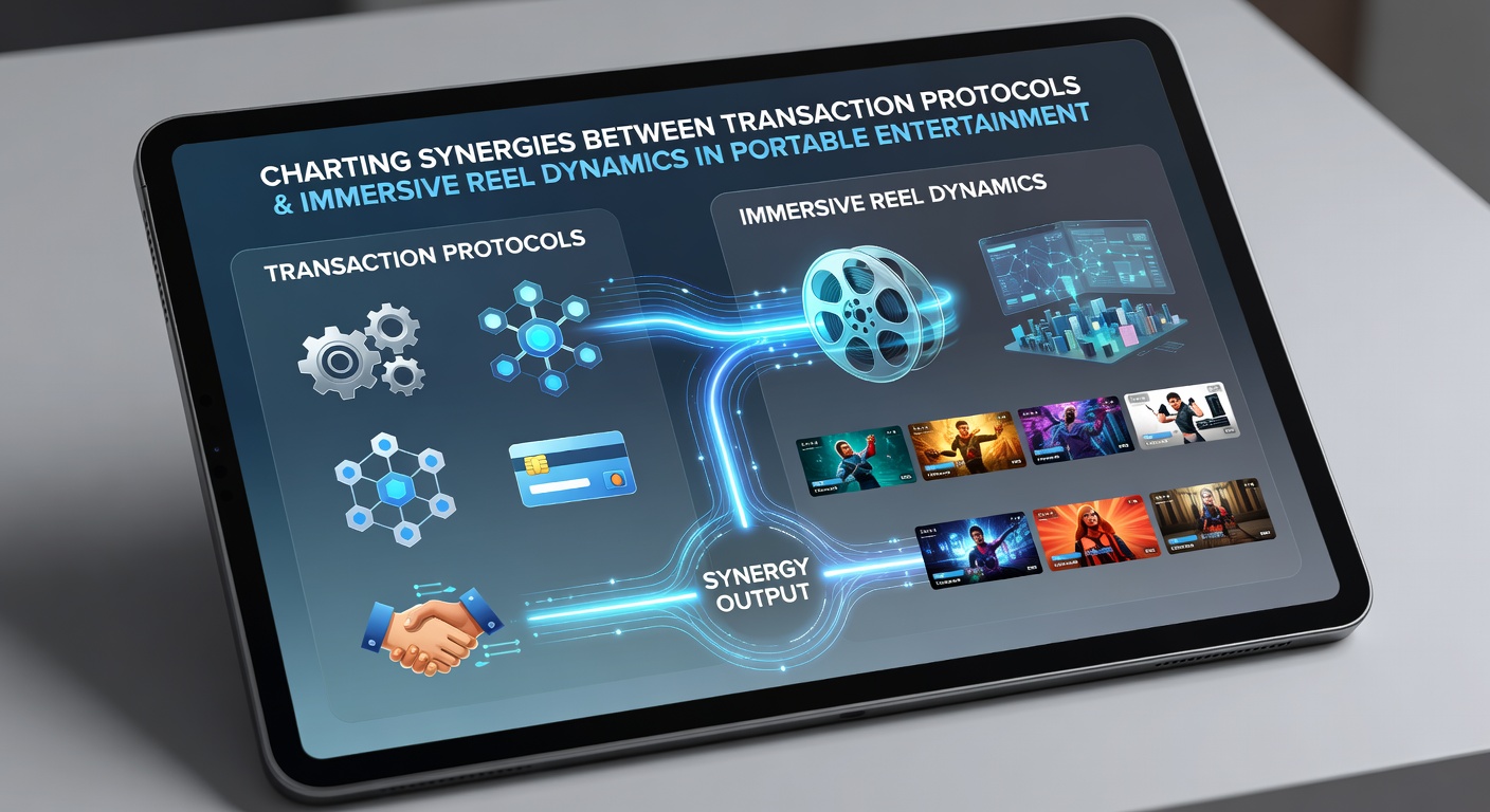 Darstellung von mobilen Transaktionsflüssen und Reel-Animationen in Unterhaltungs-Apps