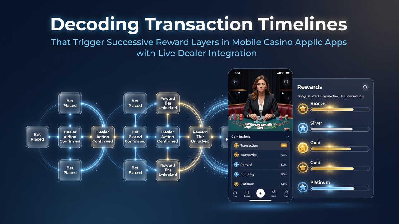 Transaktionszeitlinien und Belohnungsebenen in mobilen Casino-Apps mit Live-Dealern