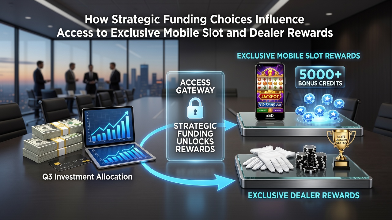 Mobile Live-Dealer-Tische und exklusive Slot-Belohnungen durch gezielte Finanzierungsentscheidungen