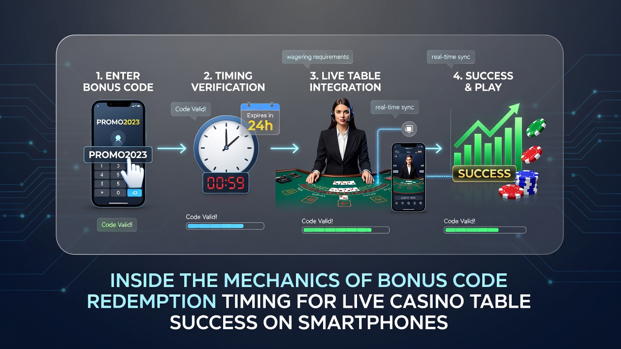 Timing-Optimierung für Bonuscode-Einlösungen in mobilen Live-Casinos