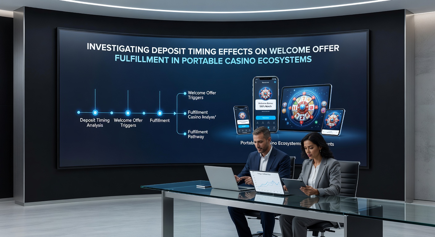 Darstellung von Einzahlungsprozessen und Timing-Analysen in portablen Casino-Apps