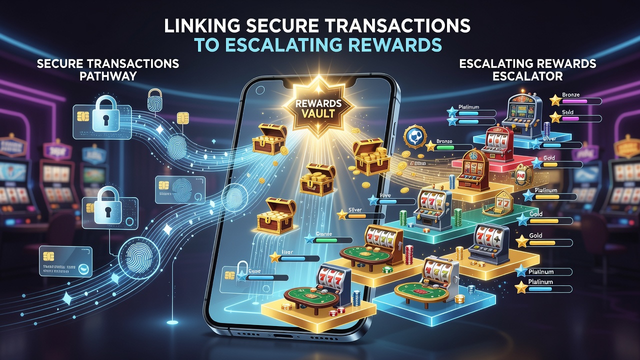Mobile Gaming-Ökosysteme mit Belohnungsstufen und Transaktionspfaden